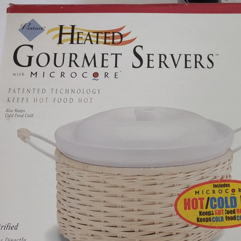 Heated Gourmet Servers with Microcore
